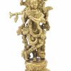 Brass Lord Krishna Idol