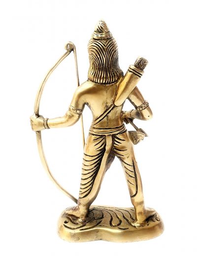 Brass Lord Ram Idol/Rama Statue/Bhagwan Ram Murti