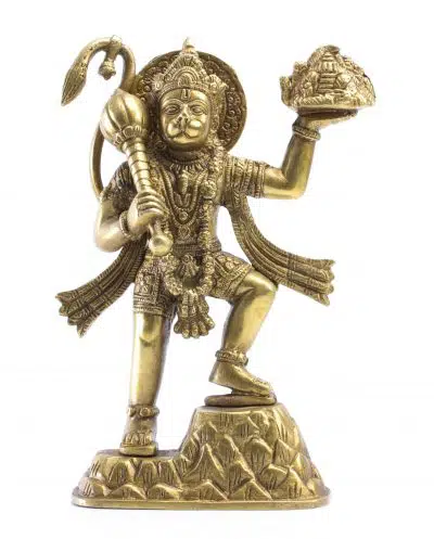 brass hanuman Idol