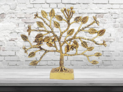 Brass Kalpavriksha Tree of Life with Butterfly