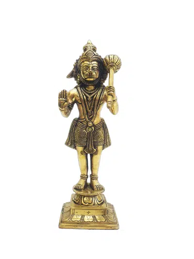 MohanJodero Pawanputra Brass Lord Hanuman Idol