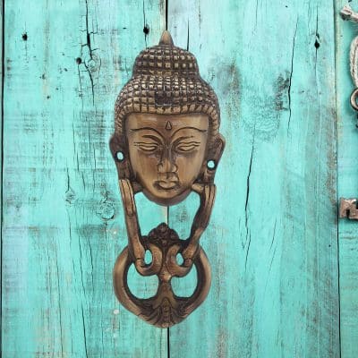 Brass Buddha Door Knocker