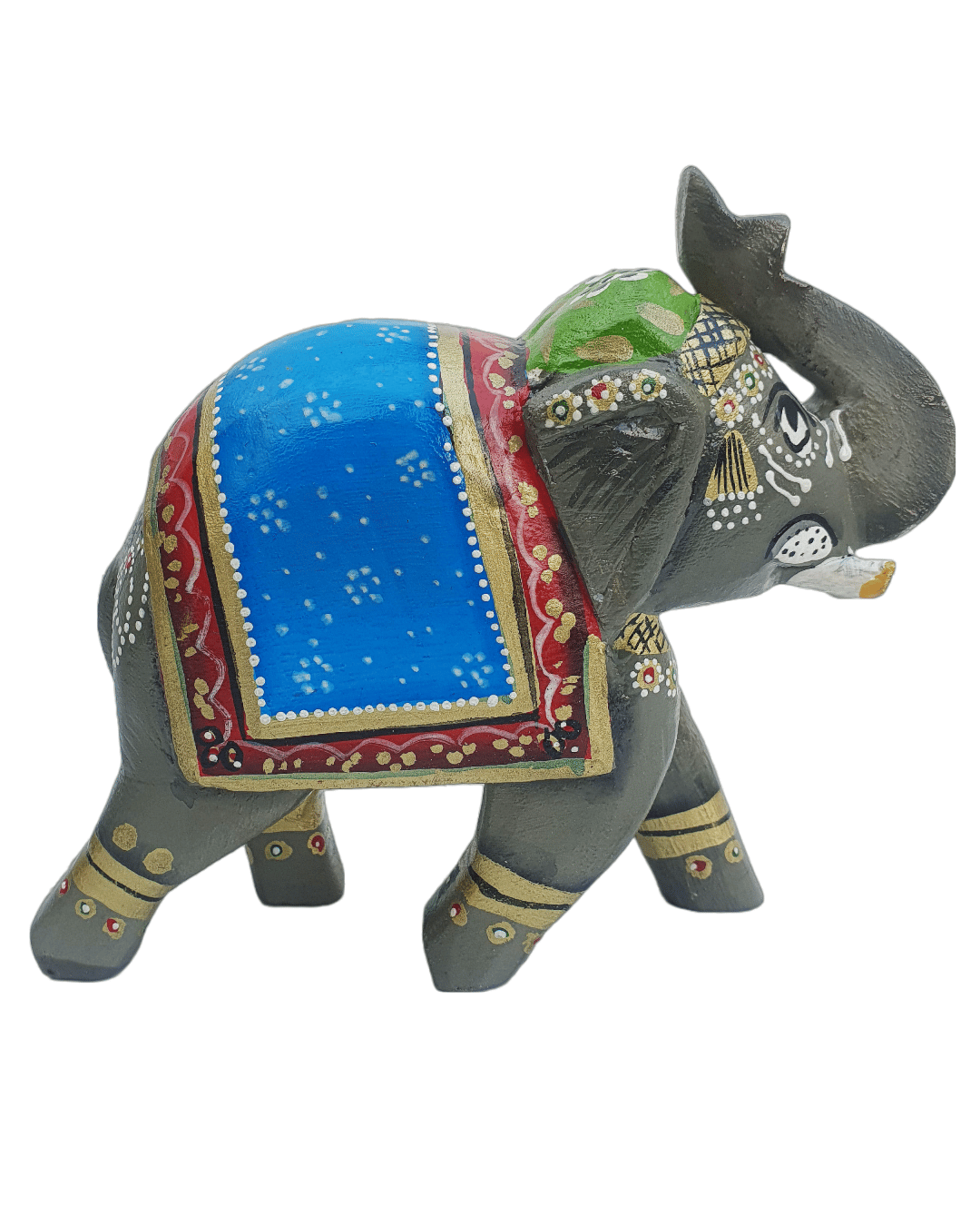 Rajasthan Handicraft Wooden Elephant Handpainted