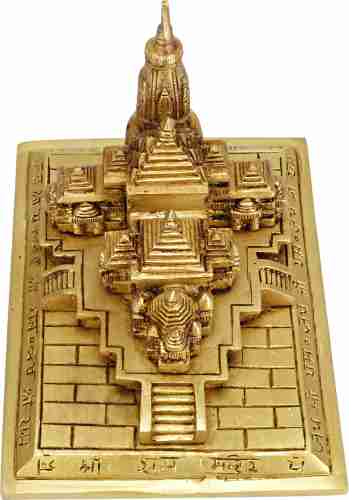 Brass Ram Mandir Ayodhya Replica